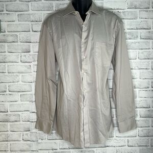 Van Heusen Stretch Regular Fit Button Down Shirt Size XL
